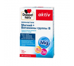 Доппельгерц Актив Магний + витамины гр. В табл. № 30 БАД