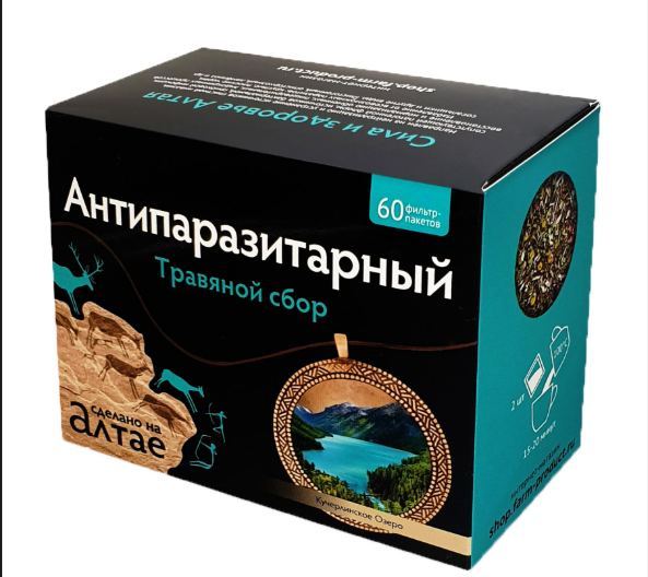 Травяной сбор Антипаразитарный ф/п 1.5г № 60