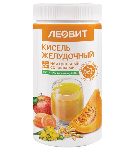 Диет. Кисель Леовит желудочный нейтральный 400 г