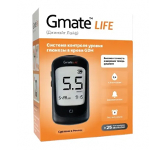 Глюкометр (Система контроля уровня глюкозы в крови) Gmate Life Джимэйт Лайф