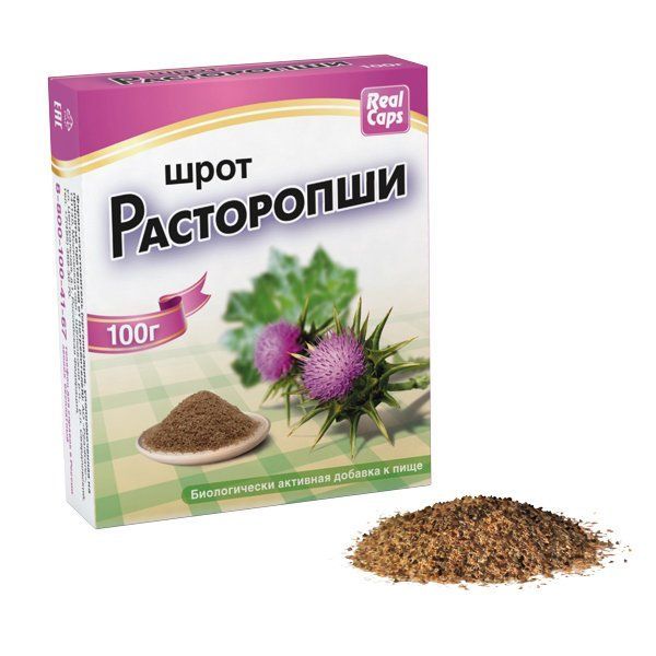Расторопша шрот 100 г БАД