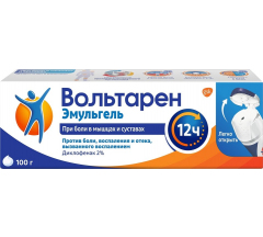 Вольтарен Эмульгель гель для нар. прим. 2 % 100 г