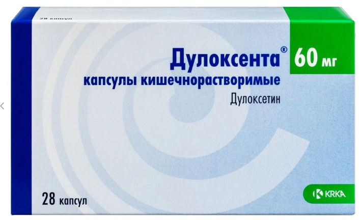 Дулоксента капс. кш/раств. 60 мг №28