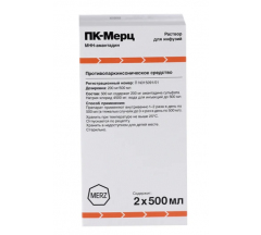 ПК-Мерц р-р для инф. 200 мг/500 мл 500 мл № 2