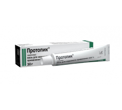 Протопик мазь для нар. прим. 0.03%  30 г