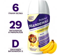 Педиашур смесь Малоежка от 1-10 лет 200 мл банан